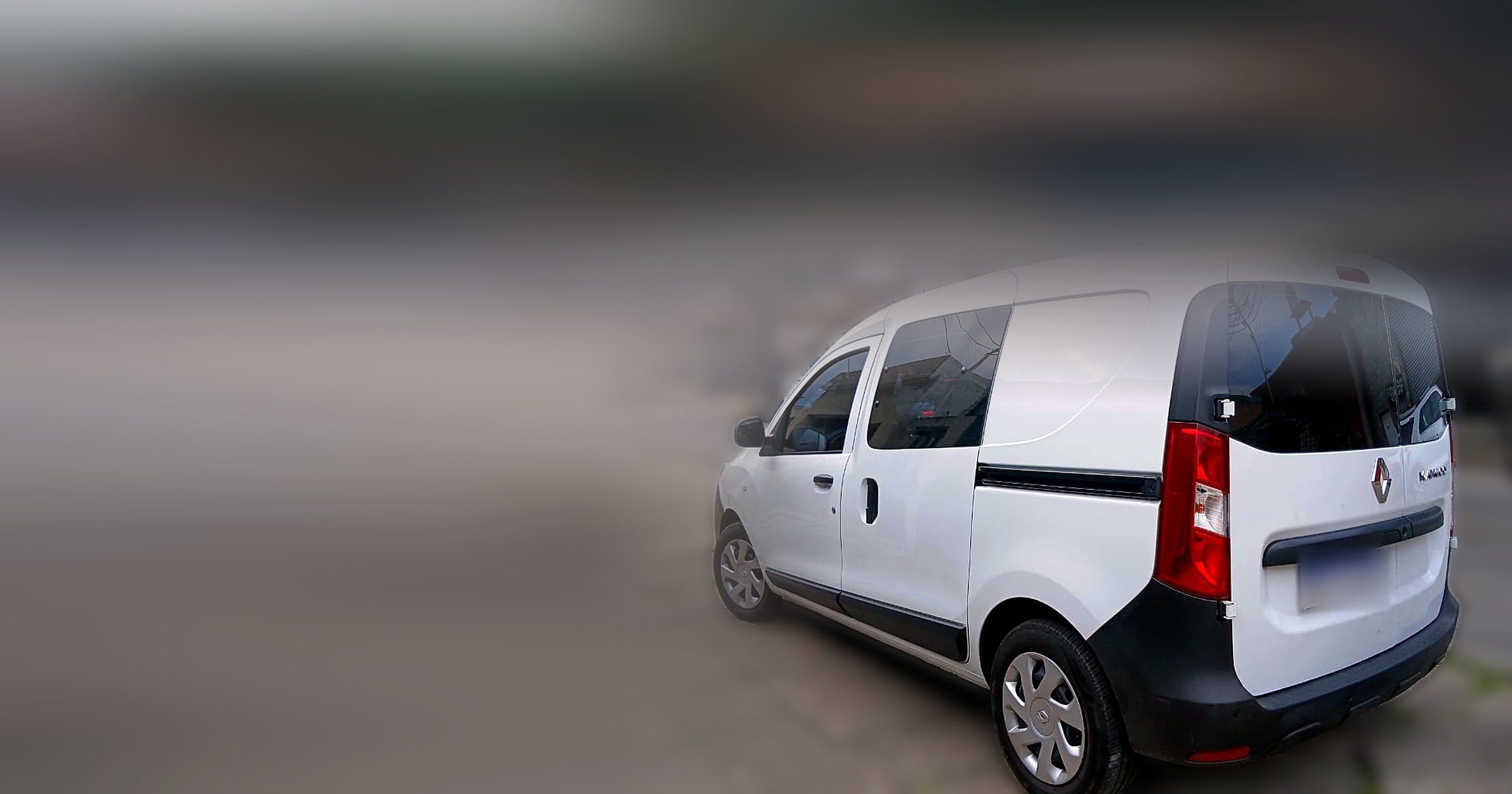 La Kangoo blanca de Transportes Bosch